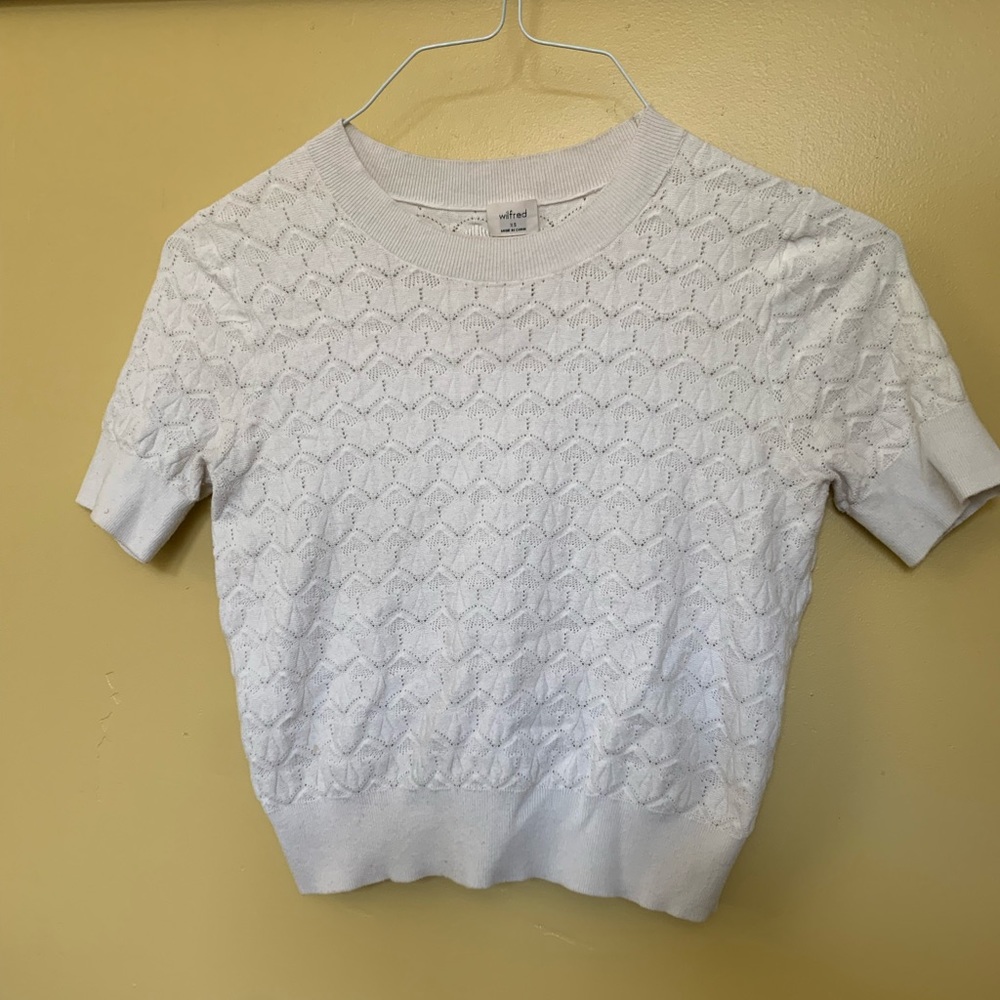 Wilfred white blouse